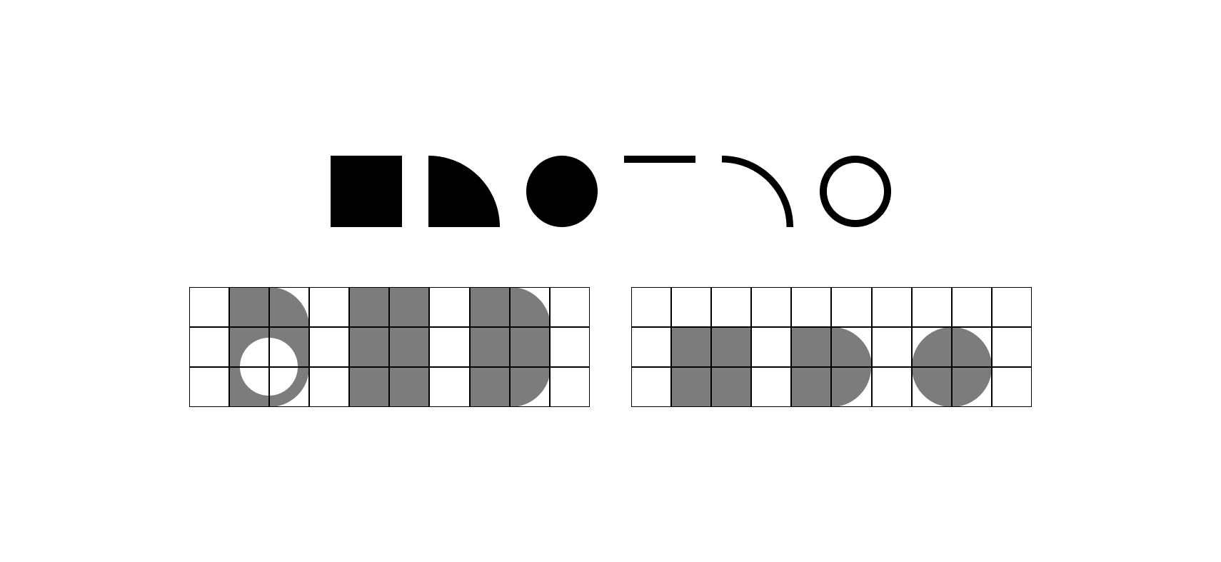 Primitives and grid